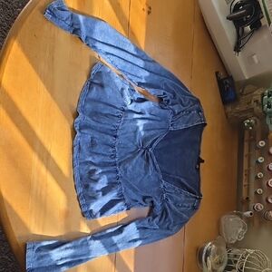 Roxy Indigo Denim Shirt